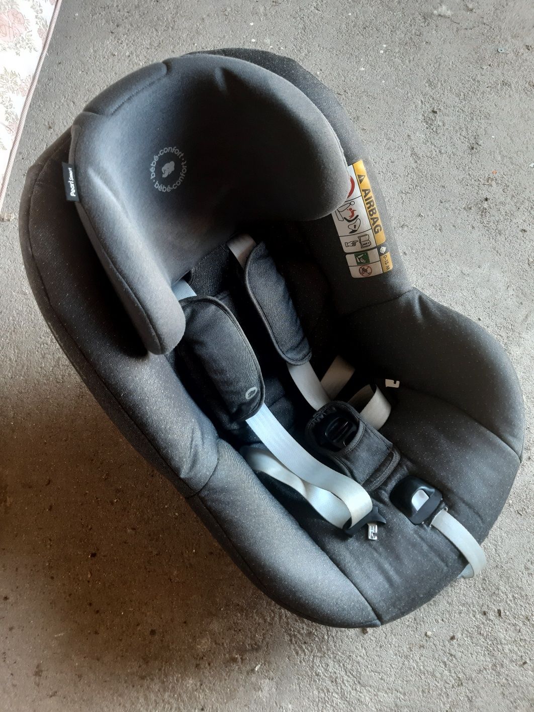 Caseira auto Pearl Smart i-size + base isofix