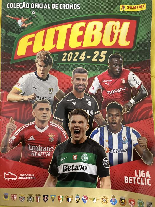 Cromos Liga Betclic Portuguesa Futebol Panini 2024/2025