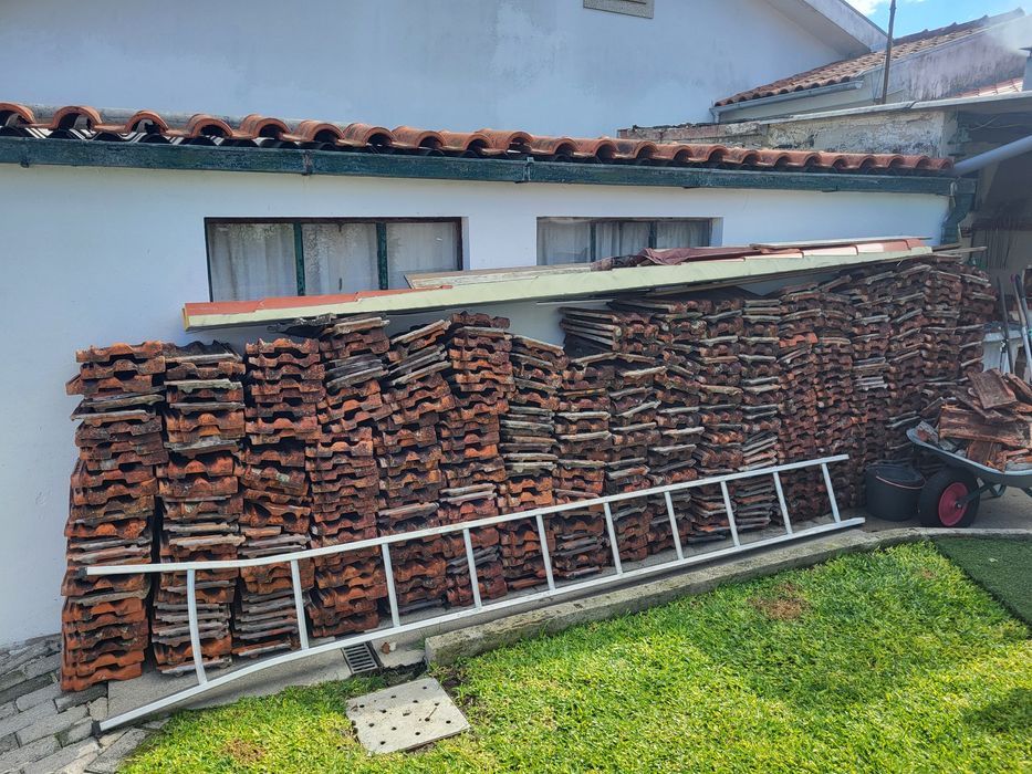 Telhas usadas em Braga