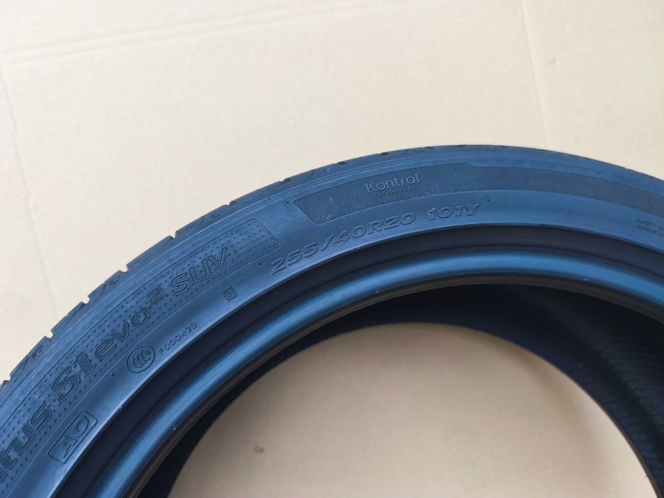 2x OPONY LETNIE 255/40R20 Hankook Ventus S1 Evo2 SUV 101Y XL 6mm 2020r
