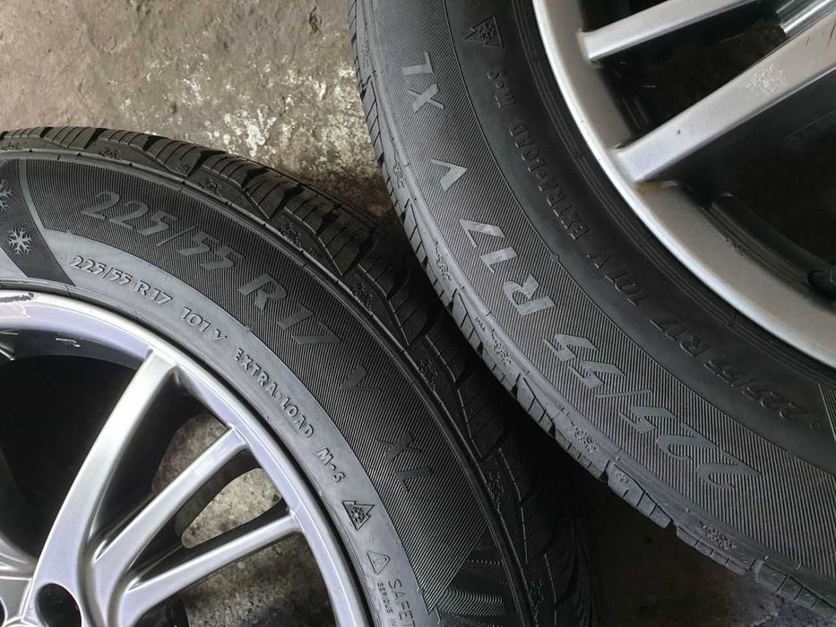 Felgi alu Opel Chevrolet R17 5x115 opony 225/55R17 6mm 2019r