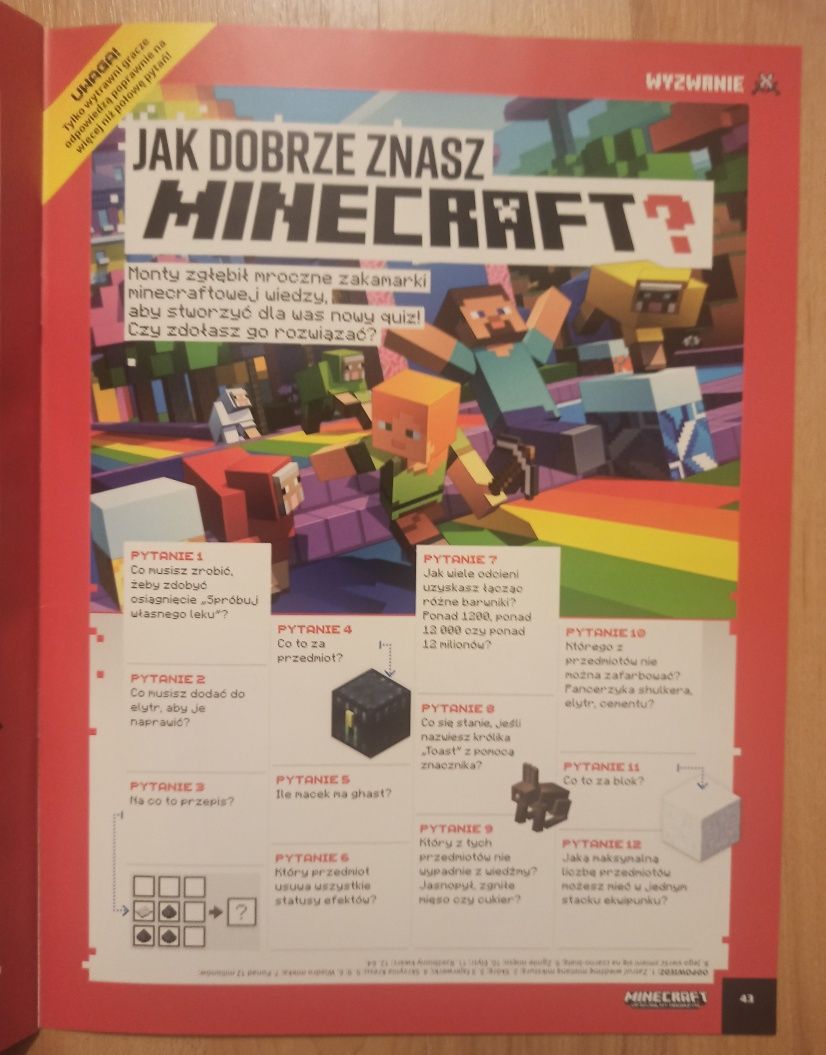 Minecraft: Oficjalny Magazyn. NUMER 5/2018