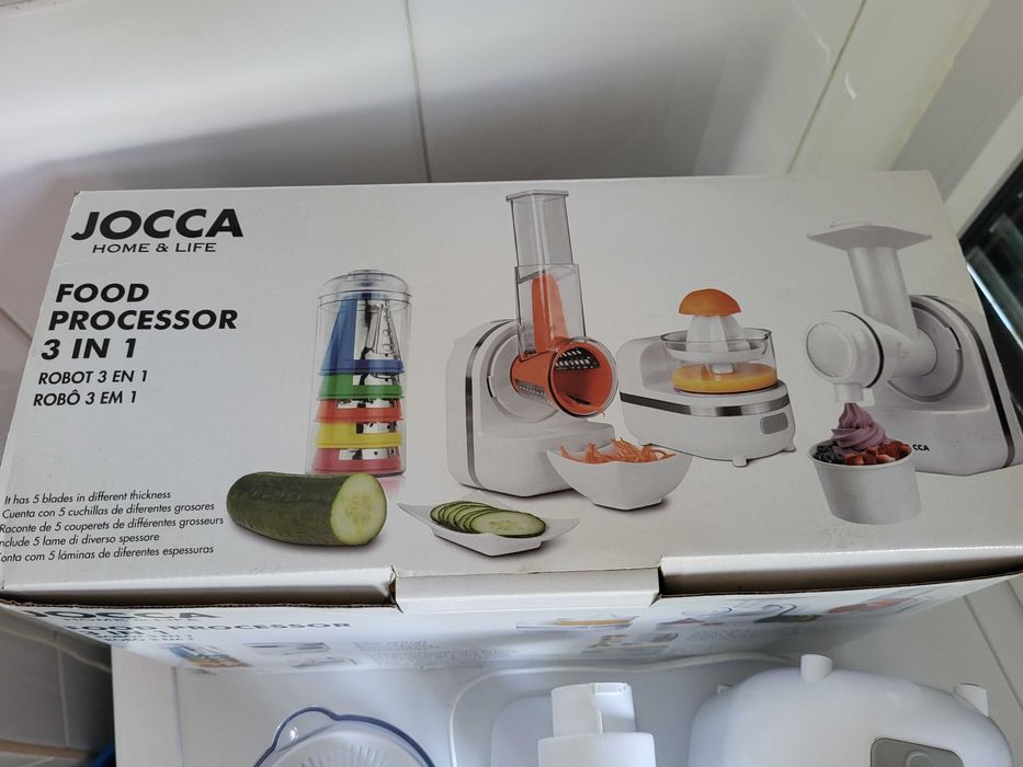 Processador de comida Jocca 3 em 1