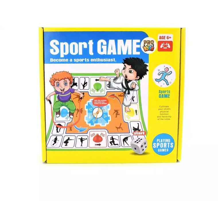 Gra planszowa Ćwiczenia fizyczne. Pro Kids