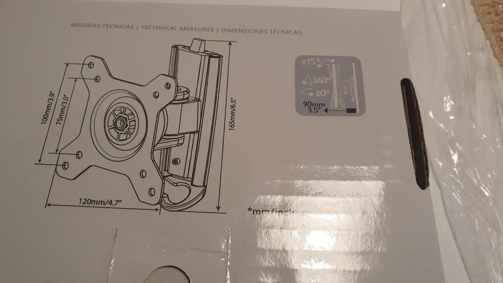 Suporte parade LCD de 13 a 27 polegadas