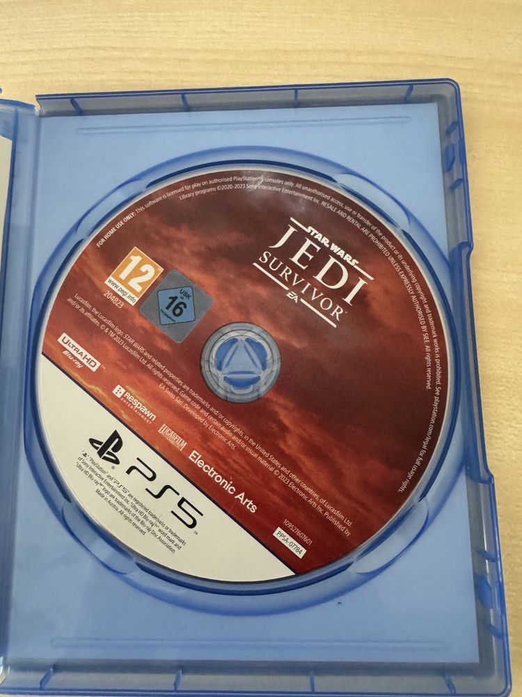 STAR WARS: Jedi Survivor диск PS5