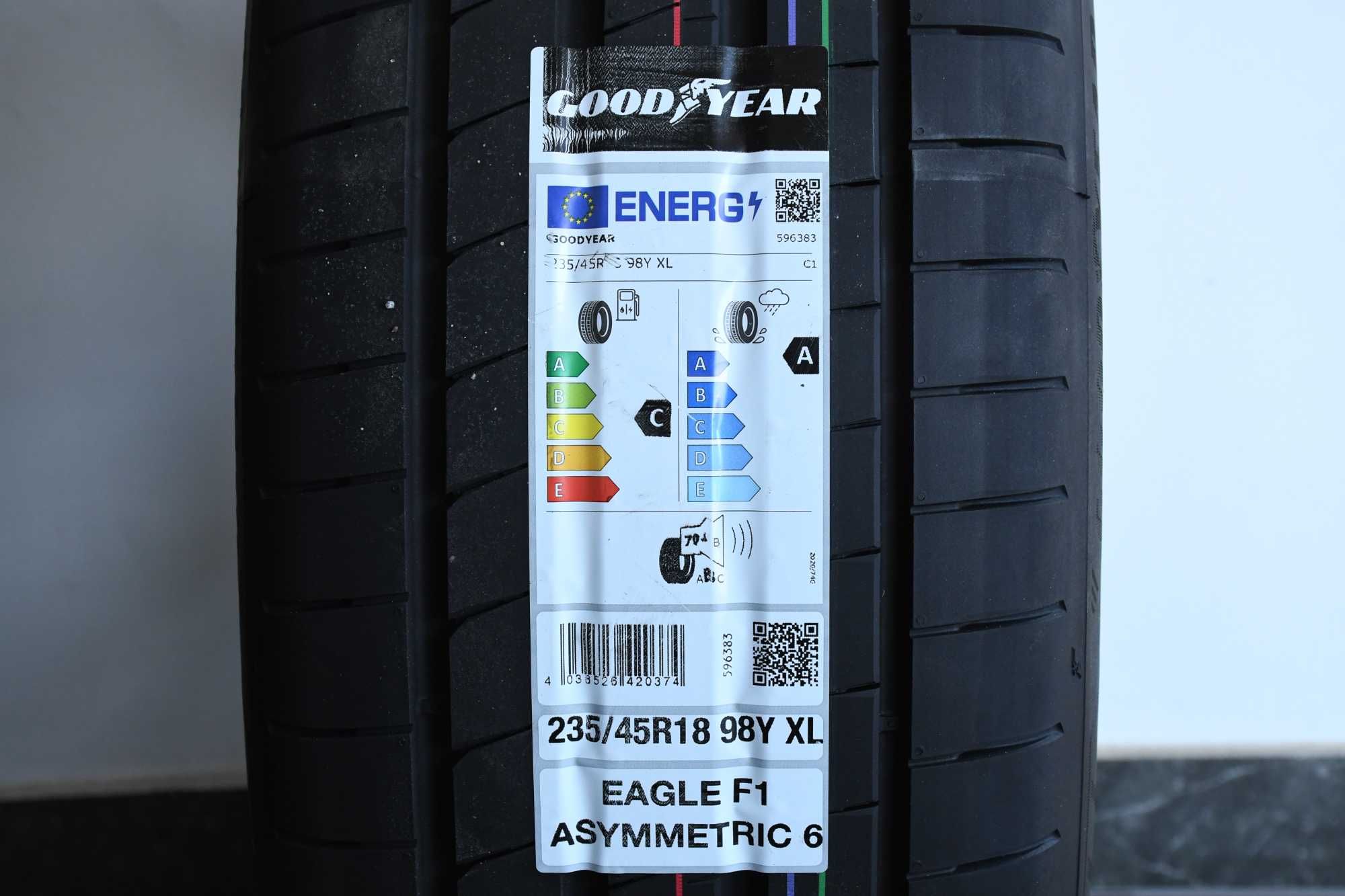 NOWE Koła Alufelgi 18" VW Passat OE 3G0.601.025.BG Goodyear Lato 2025