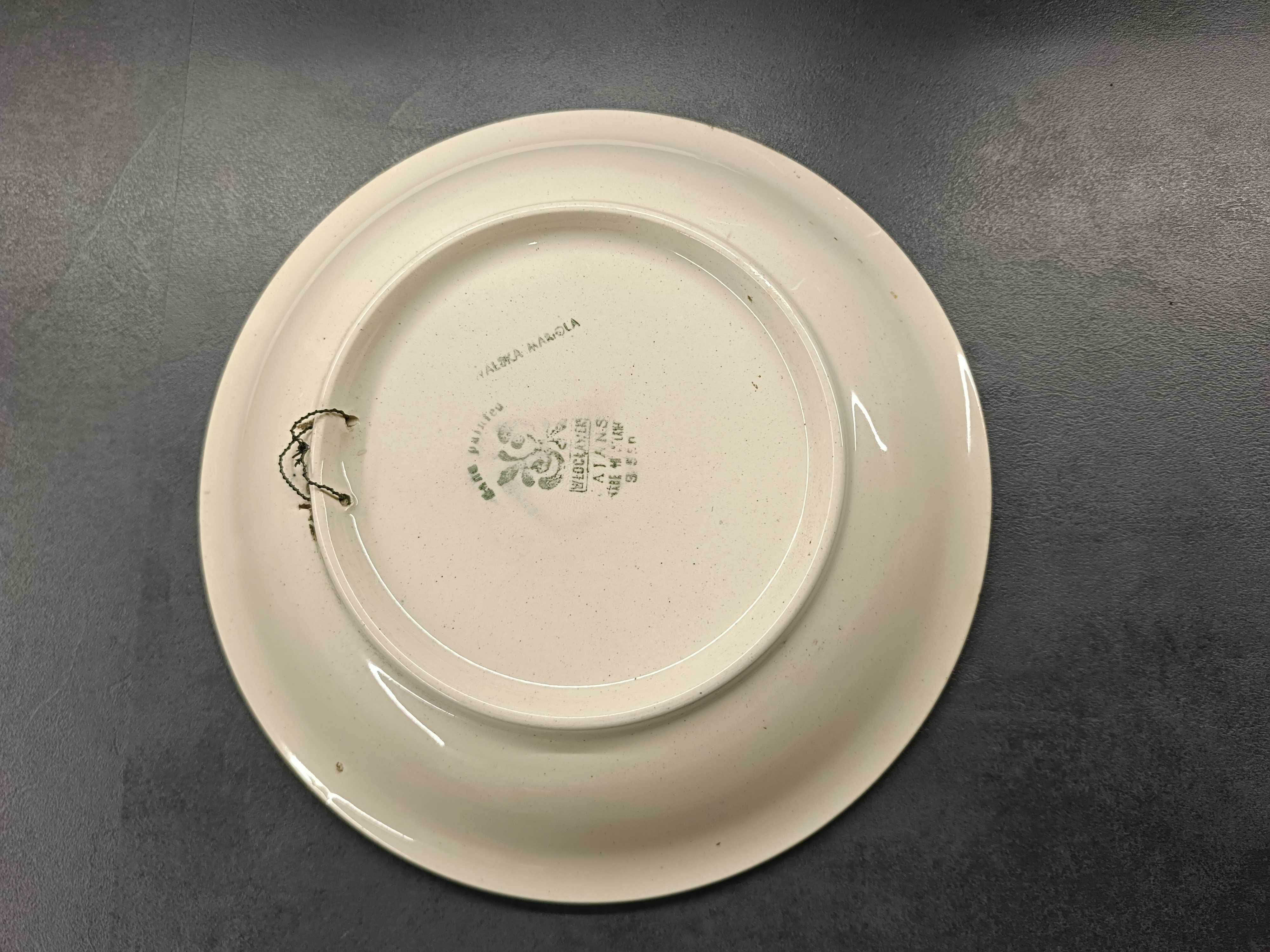 Talerze ozdobne - porcelana - Fajans Włocławek