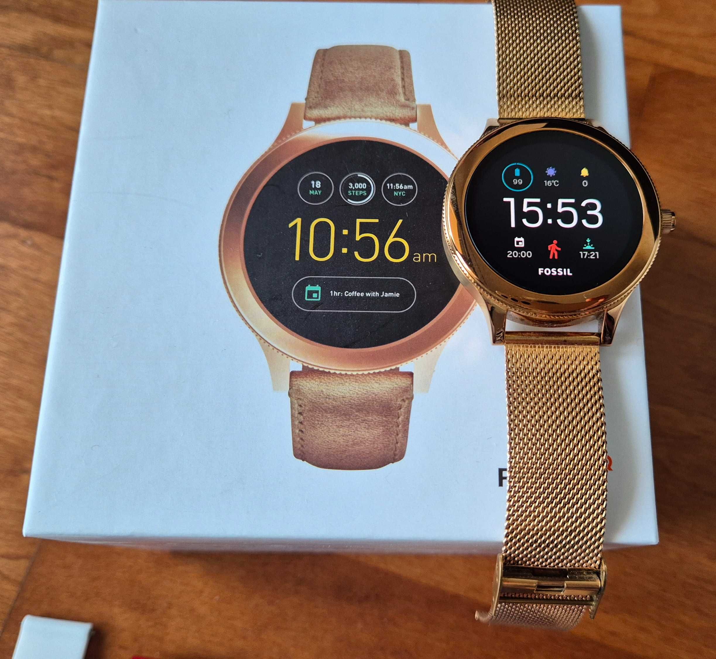 Fossil Q Venture Relógio Smartwatch Mulher FTW6005