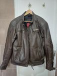 Casaco estilo motard