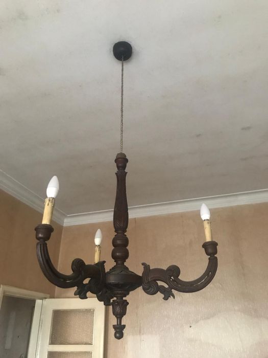 Candeeiro - três lâmpadas