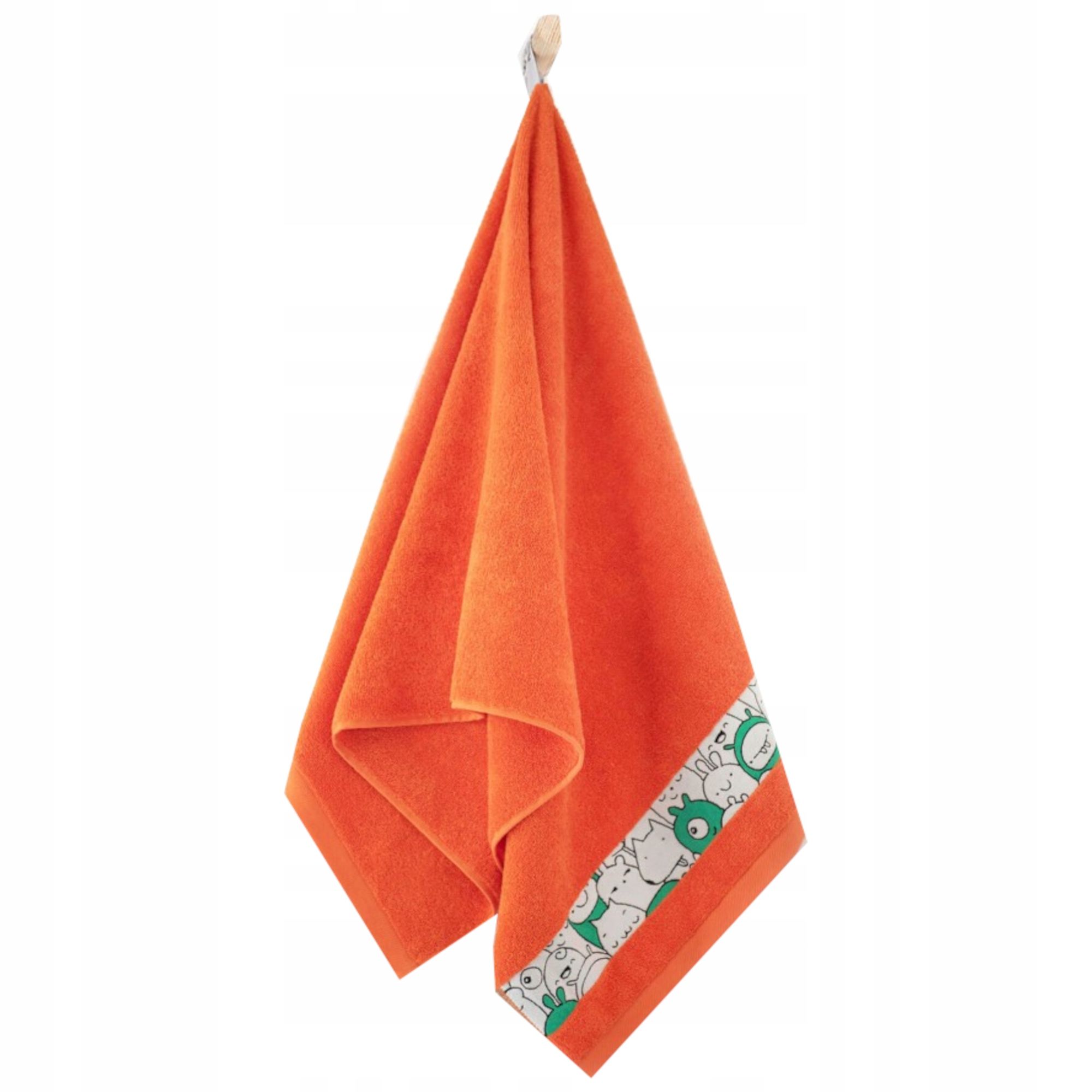 Ręcznik 70x130 Slames zwierzątka Oranż-K17-5195 po