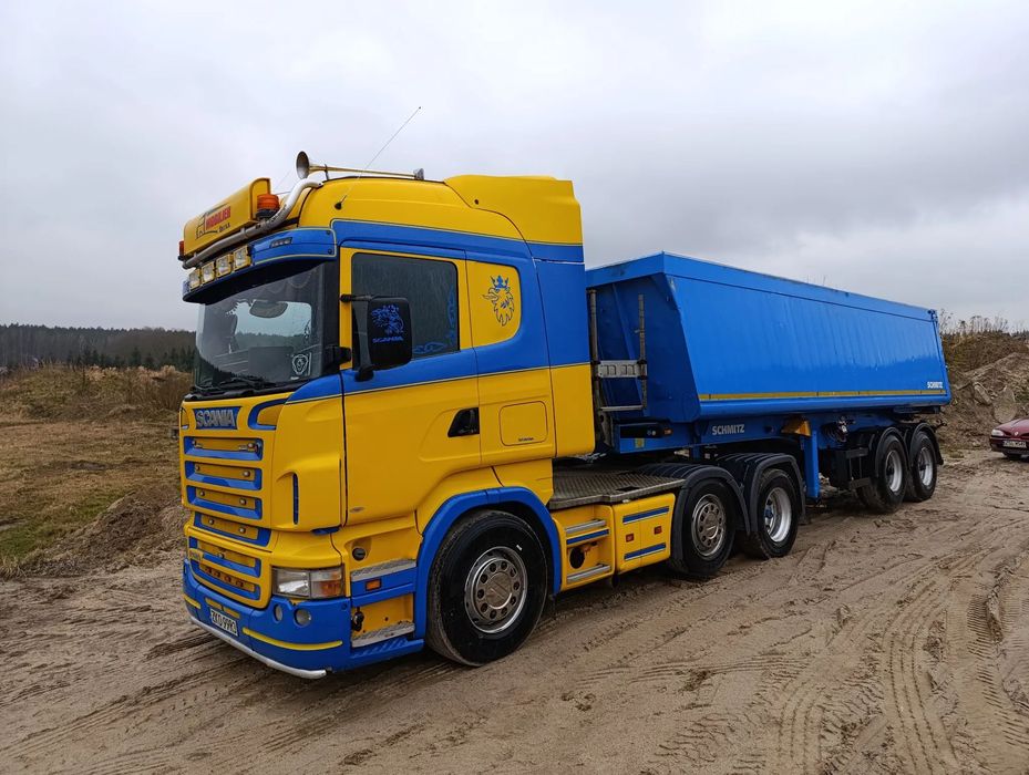 Scania 6x2  Scania zestaw