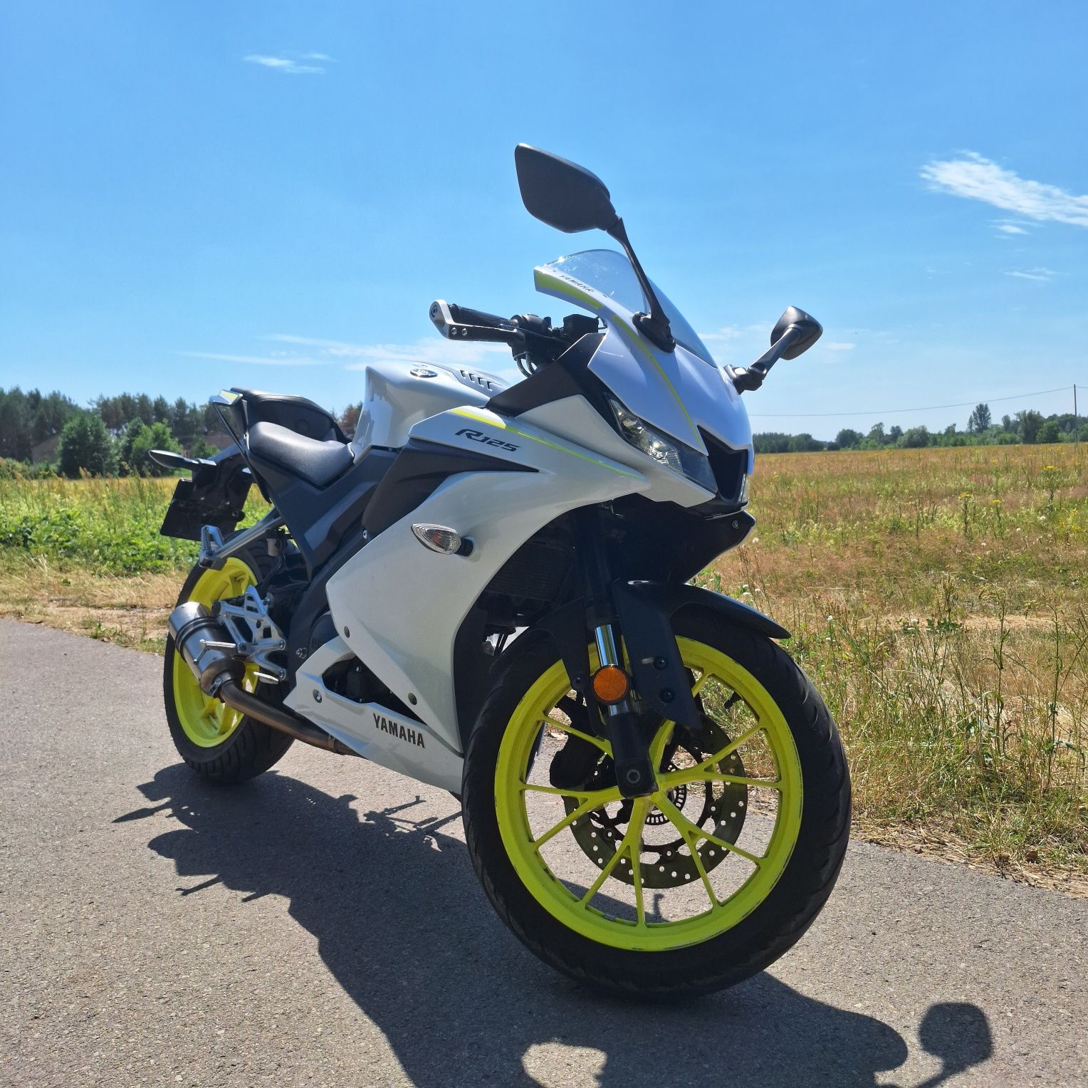 Yamaha yzf r125 z niskim przebiegiem