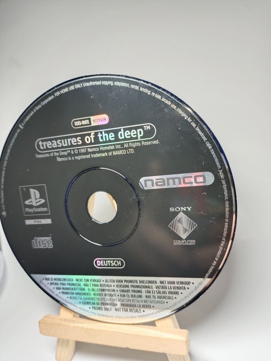 Treasures of the deep Wydanie Promo PS3 PS2 PS1 PlayStation 1