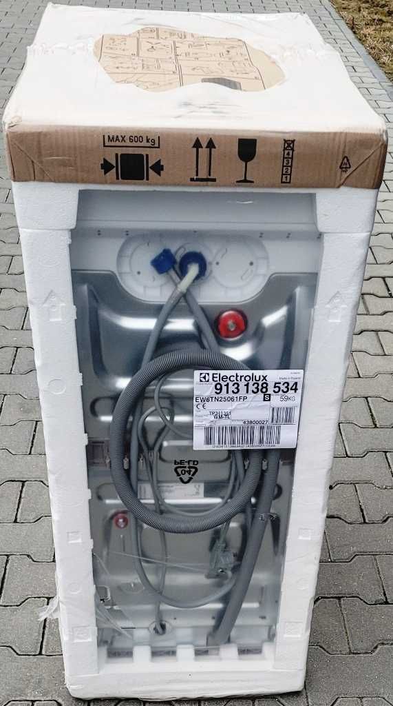 Pralka Electrolux 600 SensiCare EW6TN25061FP 6kg 1000obr/min