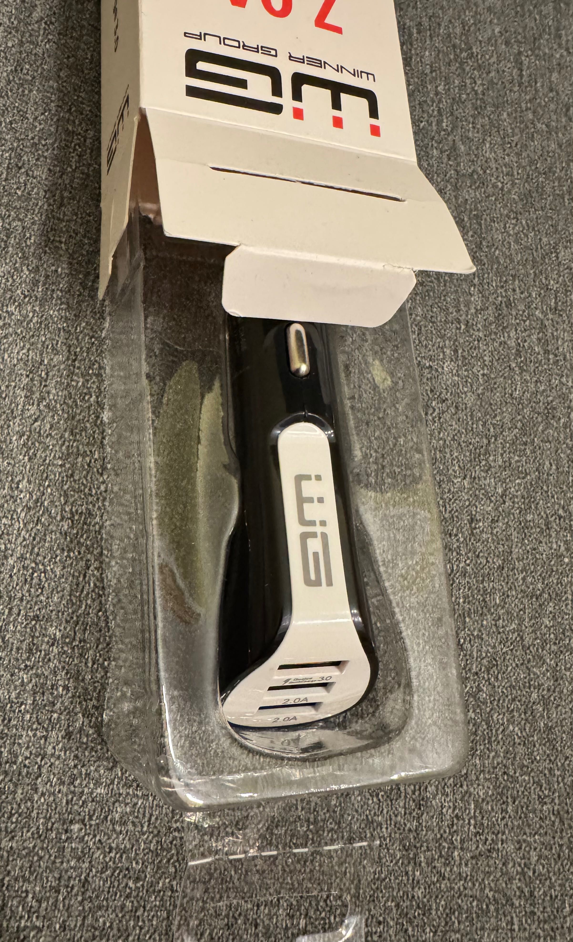 Ładowarka samochodowa 3x USB 7A