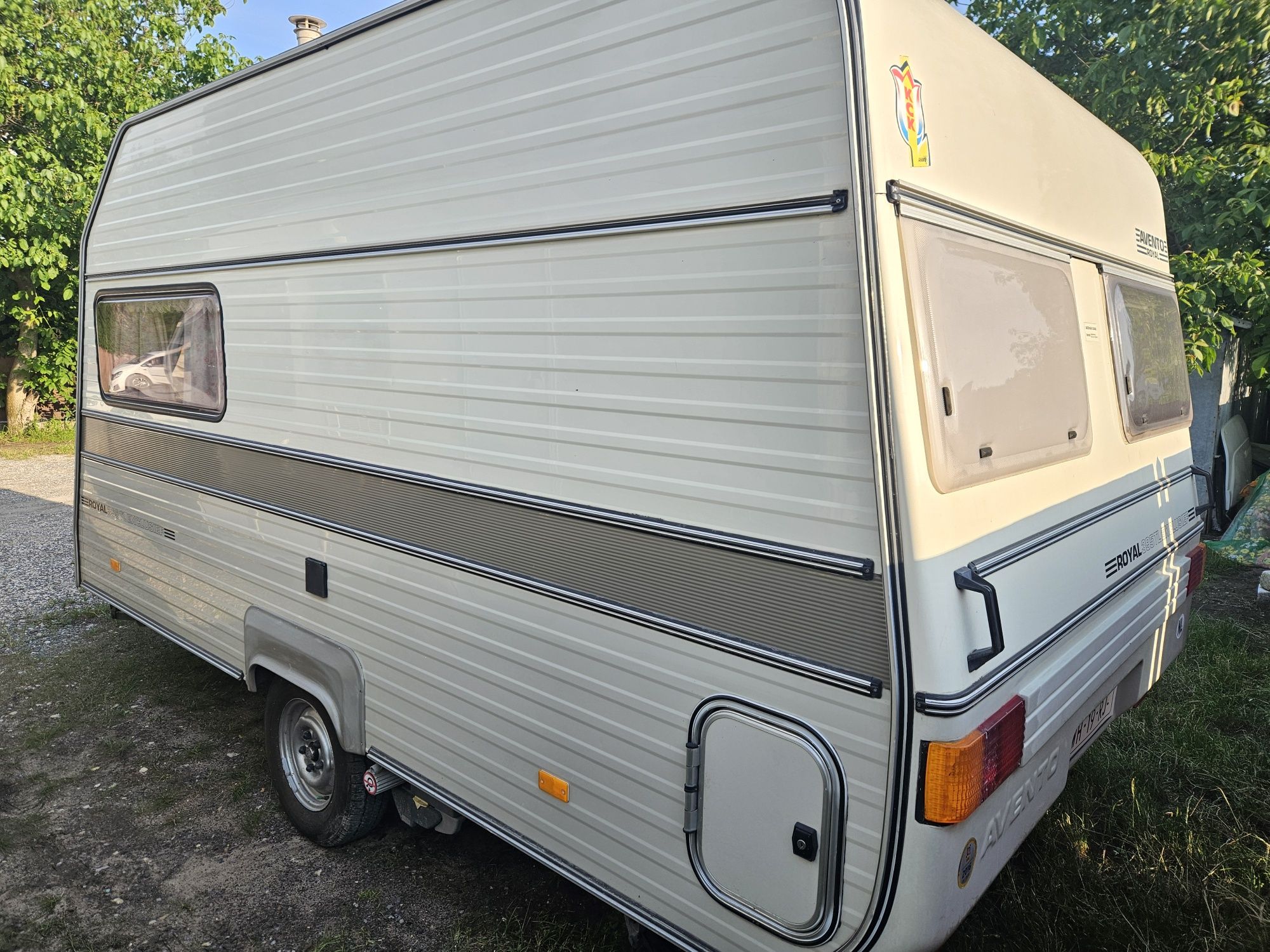 Przyczepa kempingowa Avento Royal 396 Bojler przedsionek WZOROWA!!!
