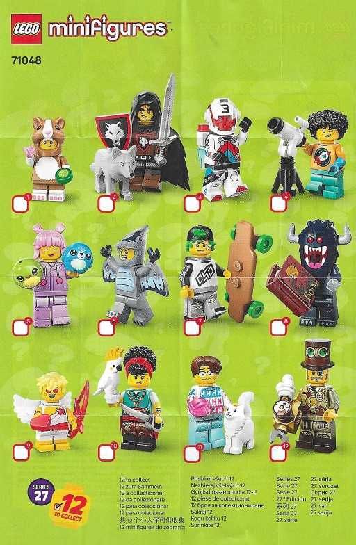 ОПОЗНАННЫЕ Lego minifigures series 25/26/27/28 F1/marvel/DND