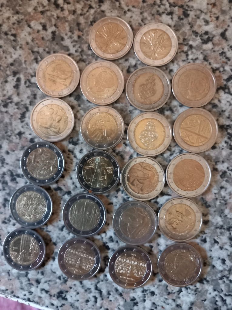 Vendo moedas de coleção