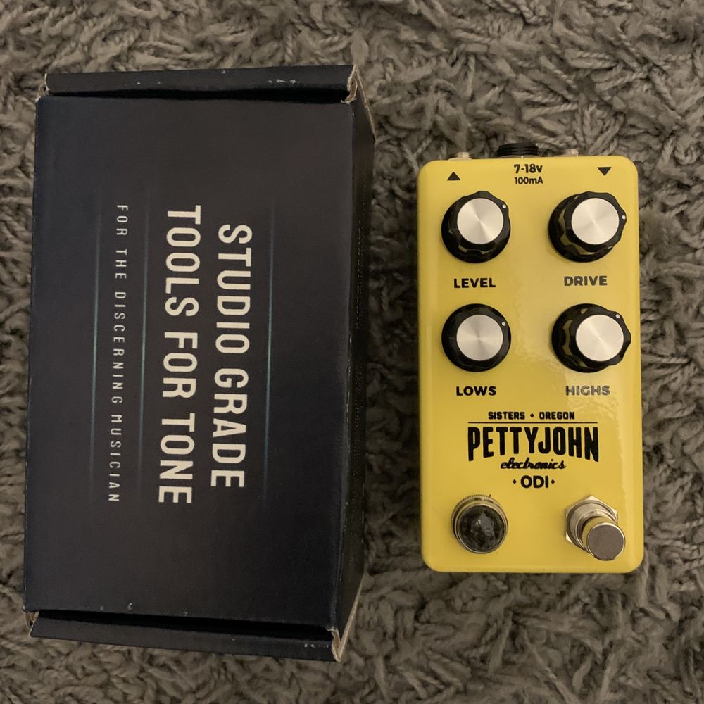 Pedal de Overdrive para Guitarra Pettyjohn ODI