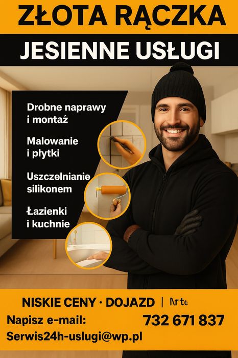 Złota Rączka - Remonty, Montaże, Naprawy.   Kraków I okolice