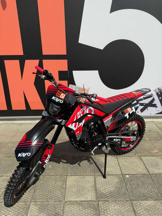 Nowy Cross Dirt Bike KAYO T4 300 ENDURO - Wysyłka GRATIS cała Polska!