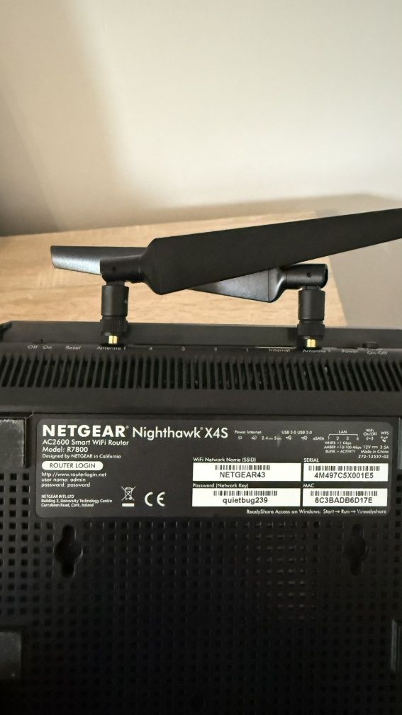 Netgear Nighthawk X4S R7800 NIP edition OpenWrt