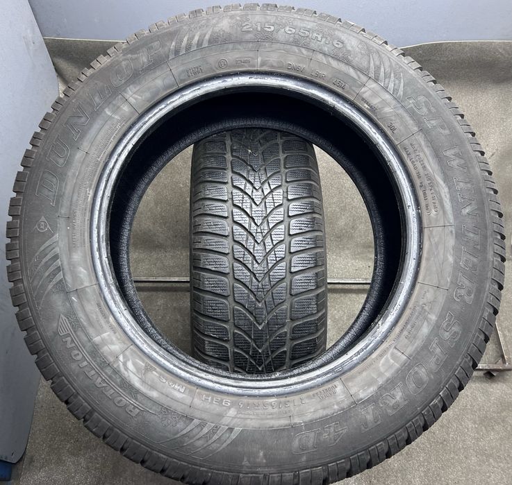 Шини 215 65 R16 Dunlop SP Winter Sport 4D зима пара зимові