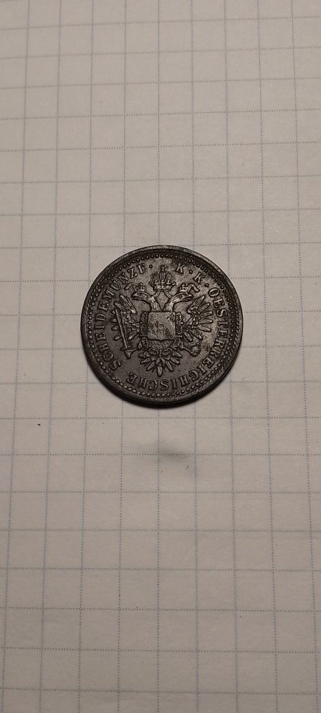 1 крейцер 1851 В