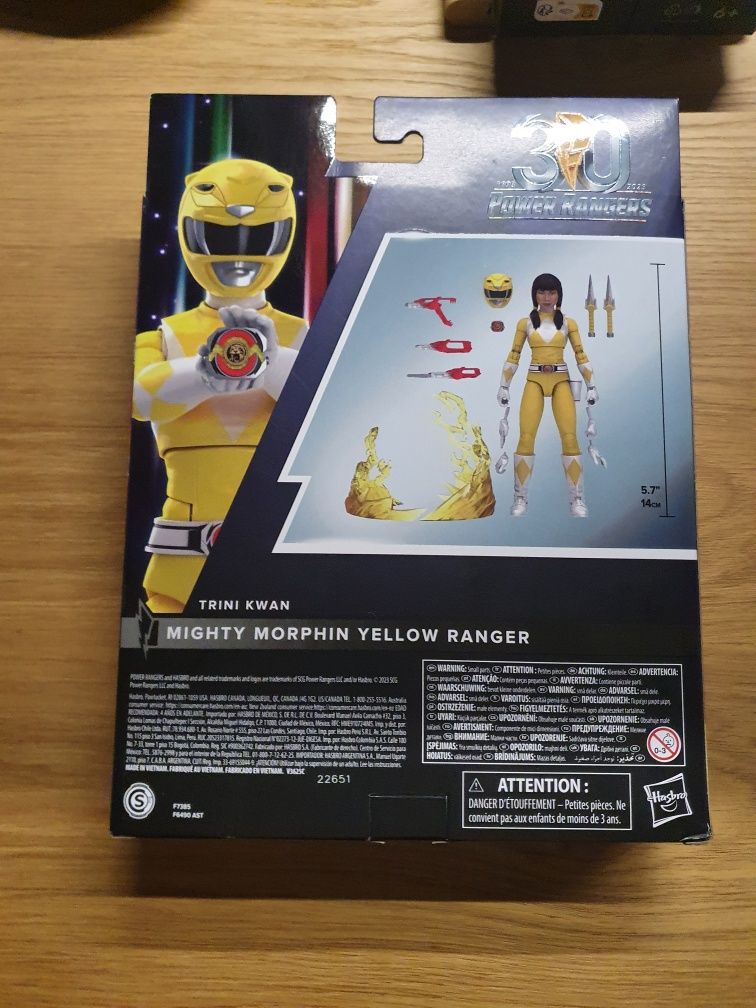 Power rangers lightning collection Remastered Yellow Mighty Morphin