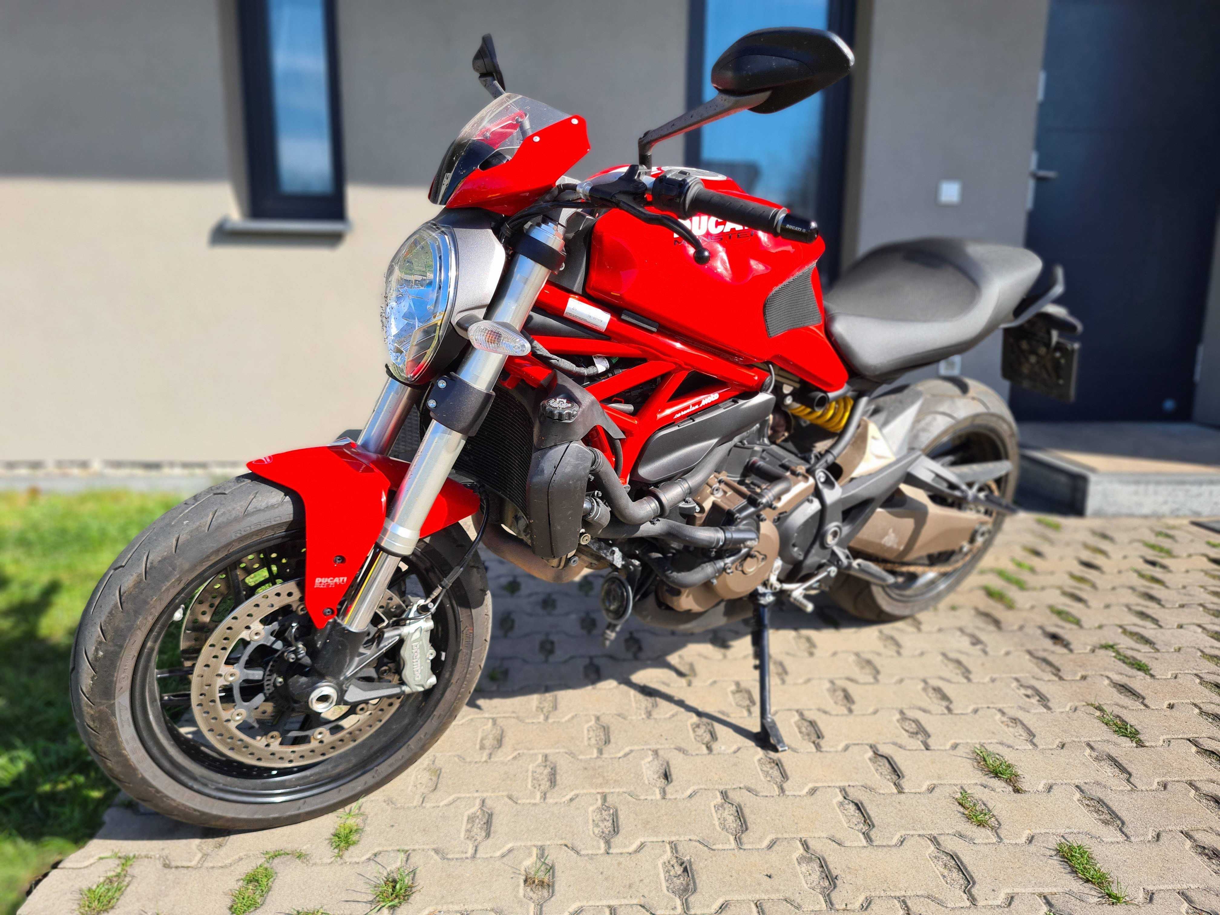Ducati Monster 821 .2016r. Super stan ,Wydech MIVV Polecam
