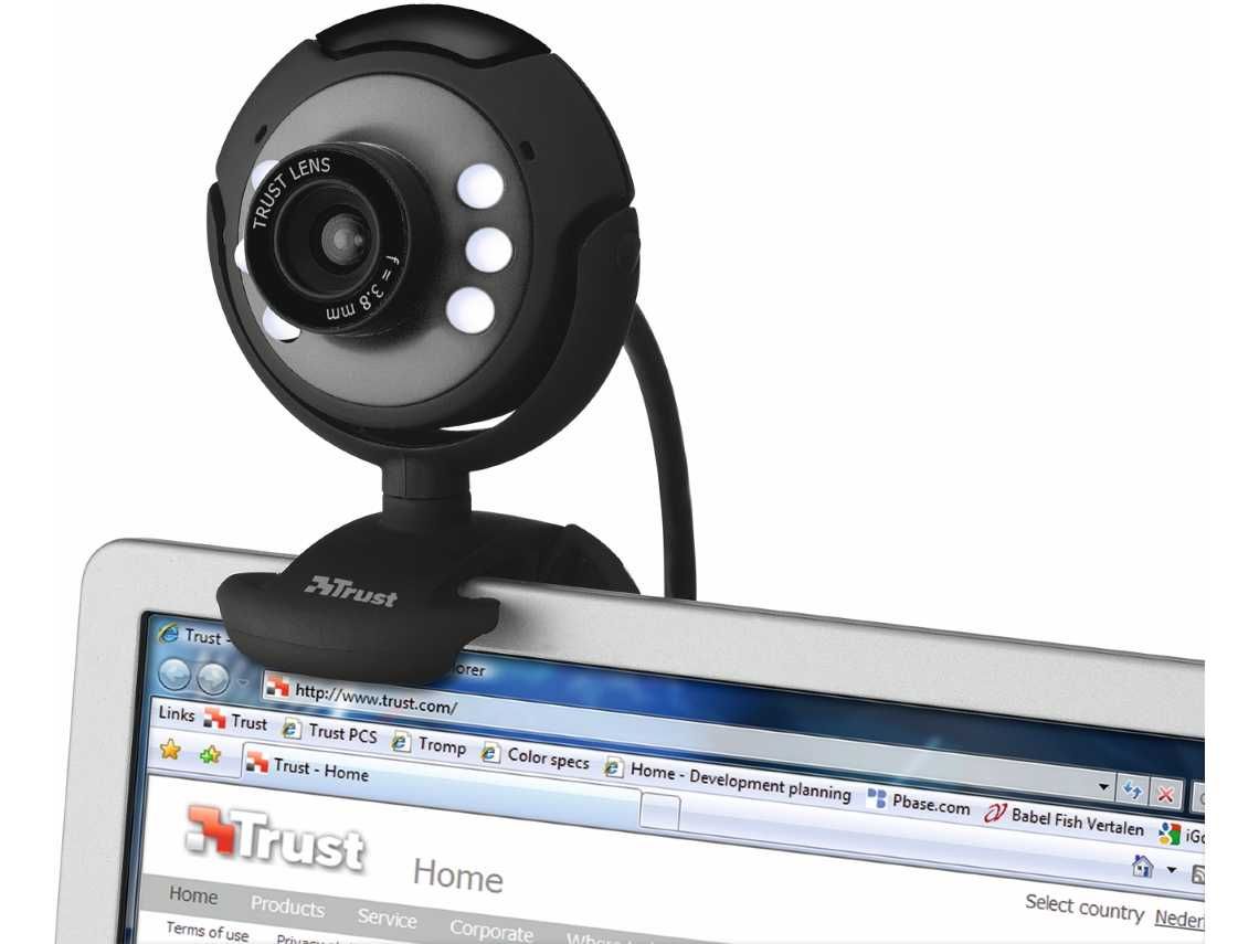Webcam TRUST SpotLight - NOVO