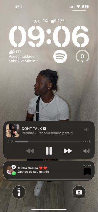 Esta em bom estado, iphone 7 e o iphone 7 plus.