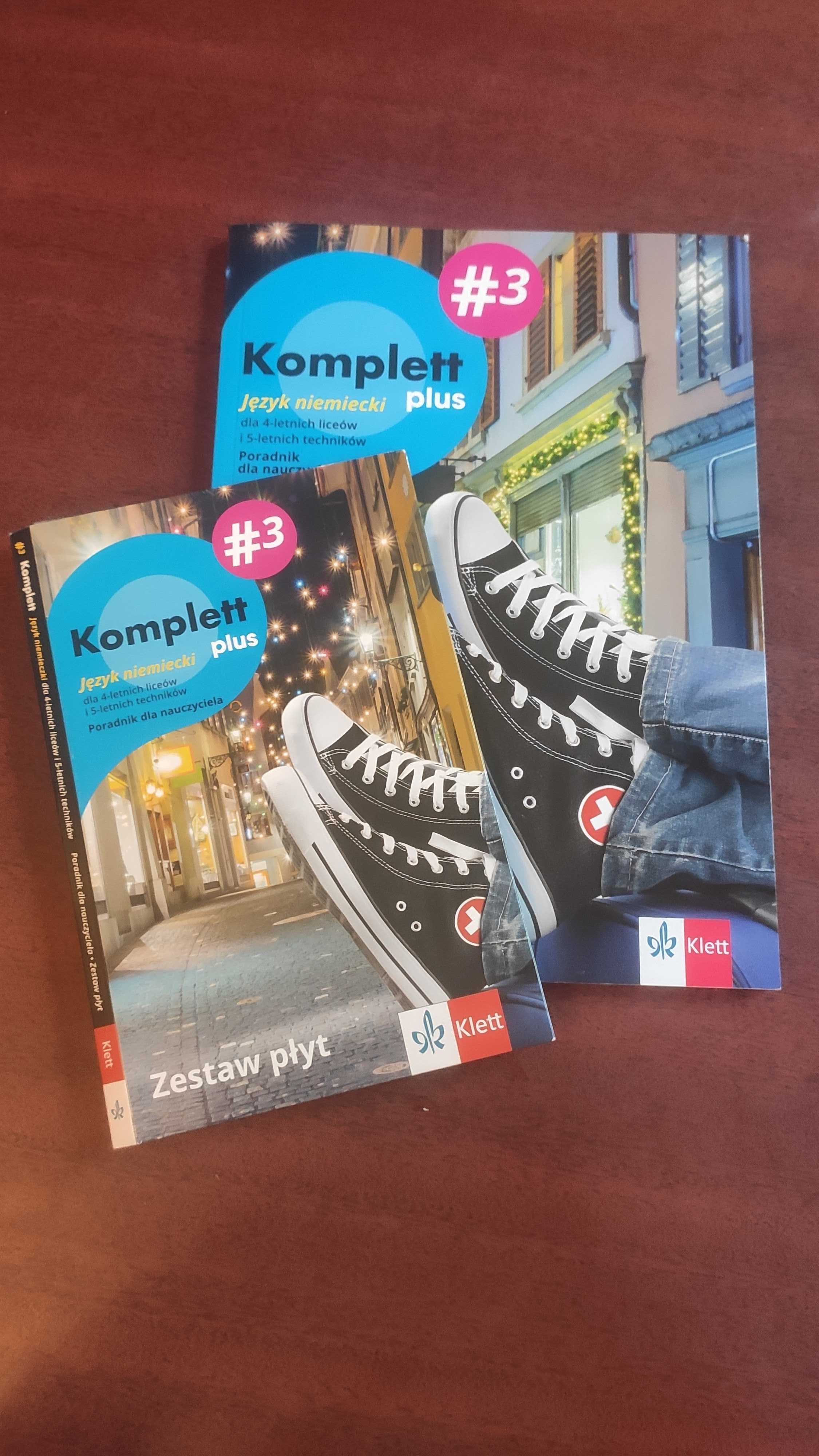 Komplett plus 3 poradnik nauczyciela testy sprawdziany CD