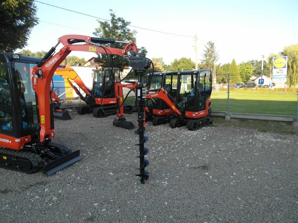 Wiertnica hydrauliczna Digga do minikoparki koparko ładowarki, koparki