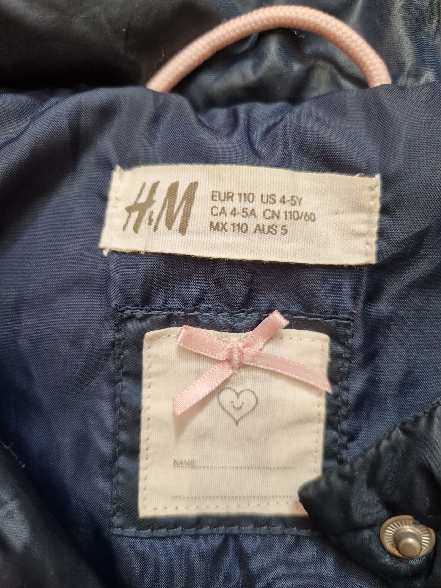 Курточка h&m carter's next на дівчинку  4-5 років 110 см приблизно