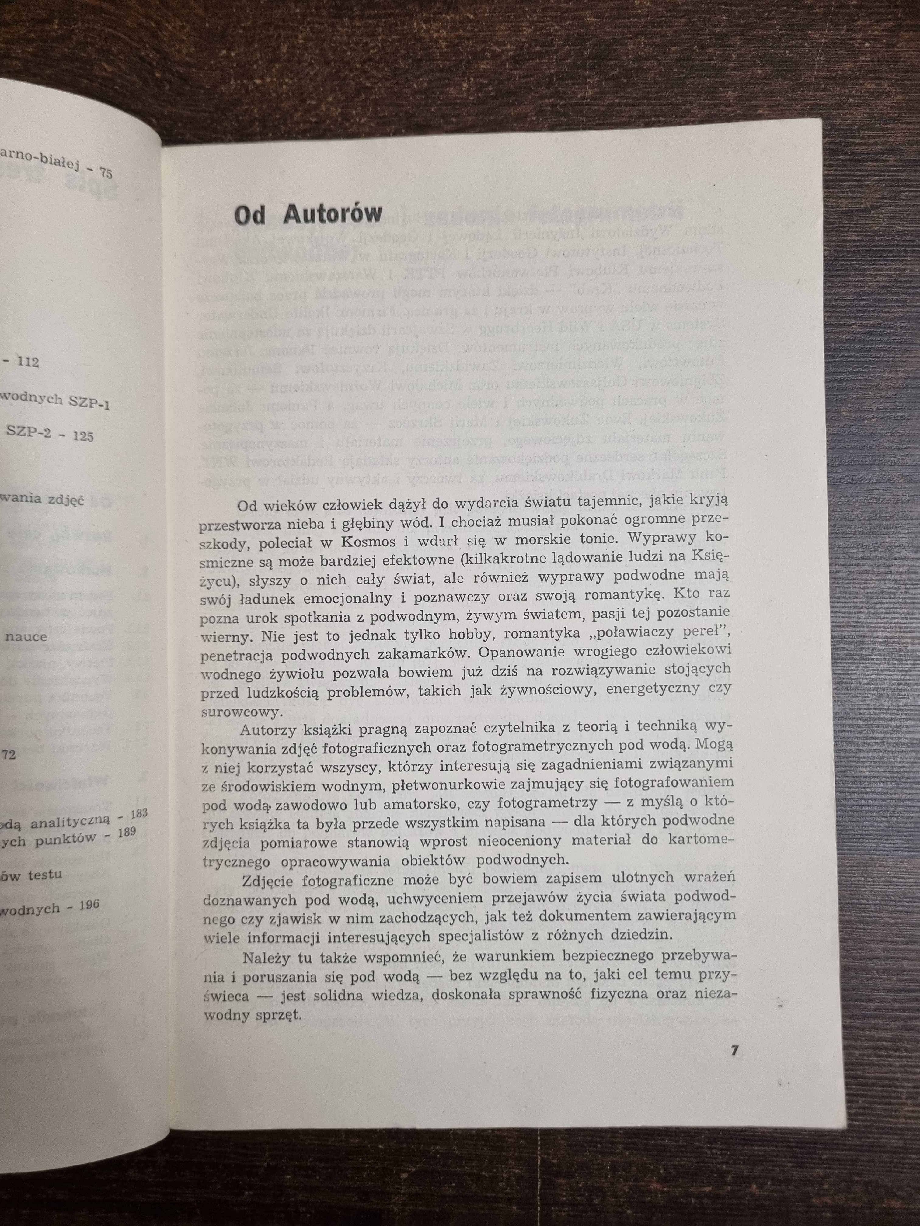 Fotografia i fotogrametria podwodna Beker Kaczyński