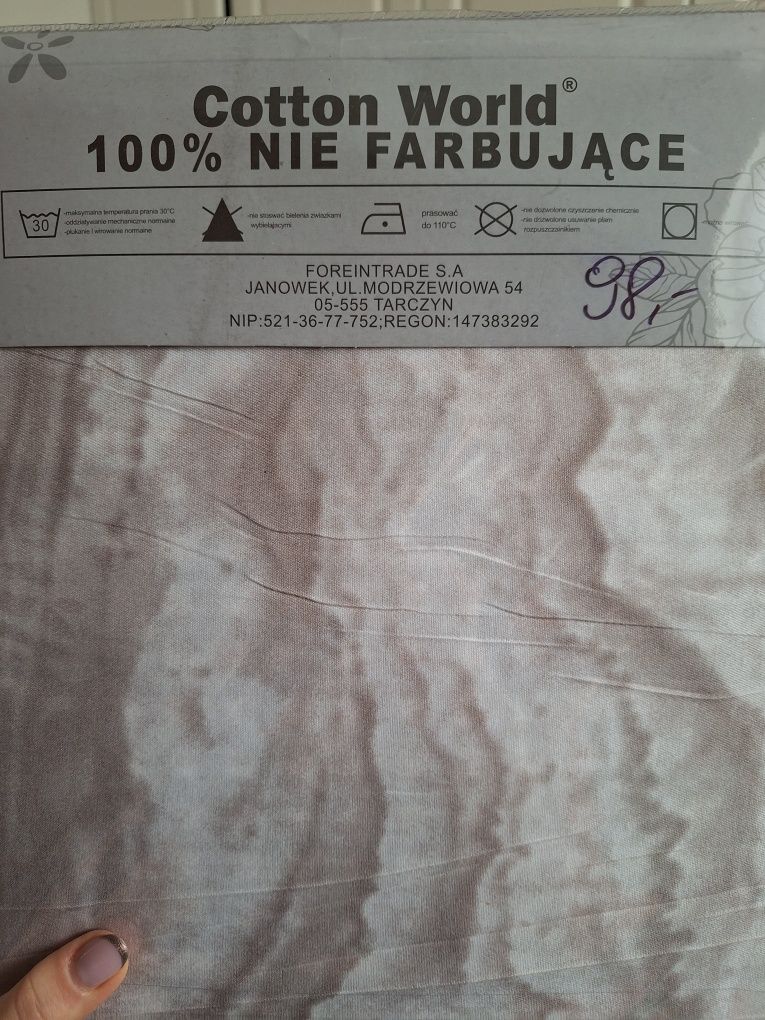 Nowa pościel flanelowa 160x200