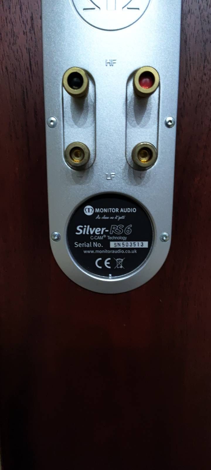 Glosniki firmy Monitor audio silver-RS6
