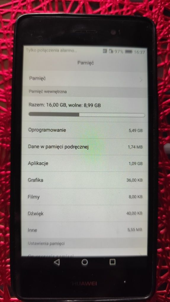 Huawei p8 lite telefon