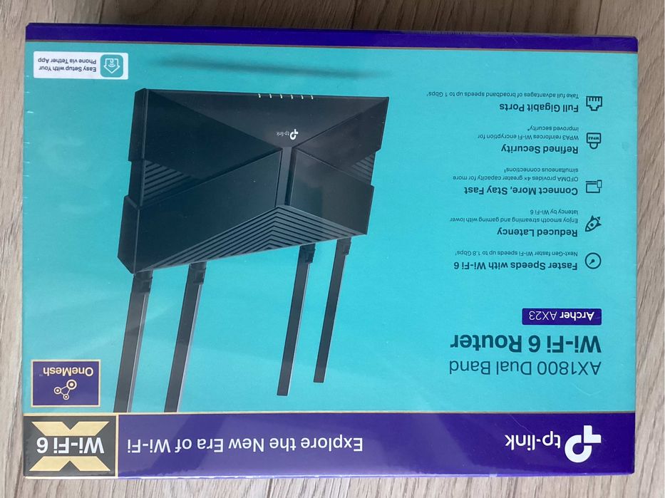 TP-Link  AX1800/Archer AX23 новий , не розпакований