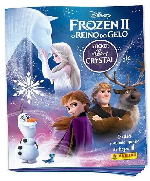 Cromos/Cartas Panini "Frozen 2 - Reino do Gelo Crystal"