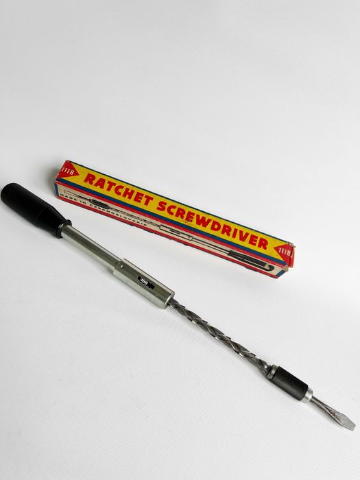 Śrubokręt Ratchet Screwdriver PRL / vintage / retro * OKAZJA *