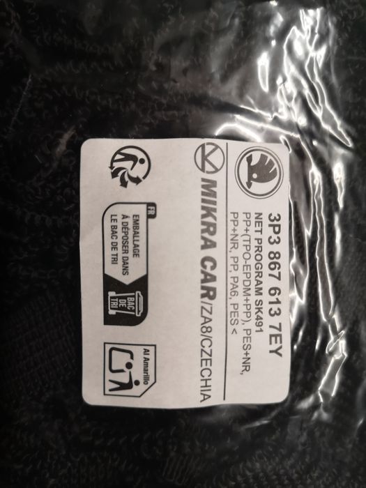 Siatki bagażnika Skoda Superb IV