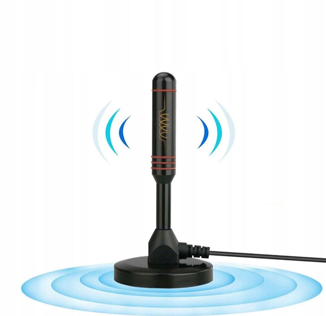Cyfrowa Antena do Telewizora 360° Odbior do DVB-T2
