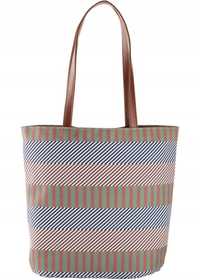 B.P.C torebka shopper w paski r.0