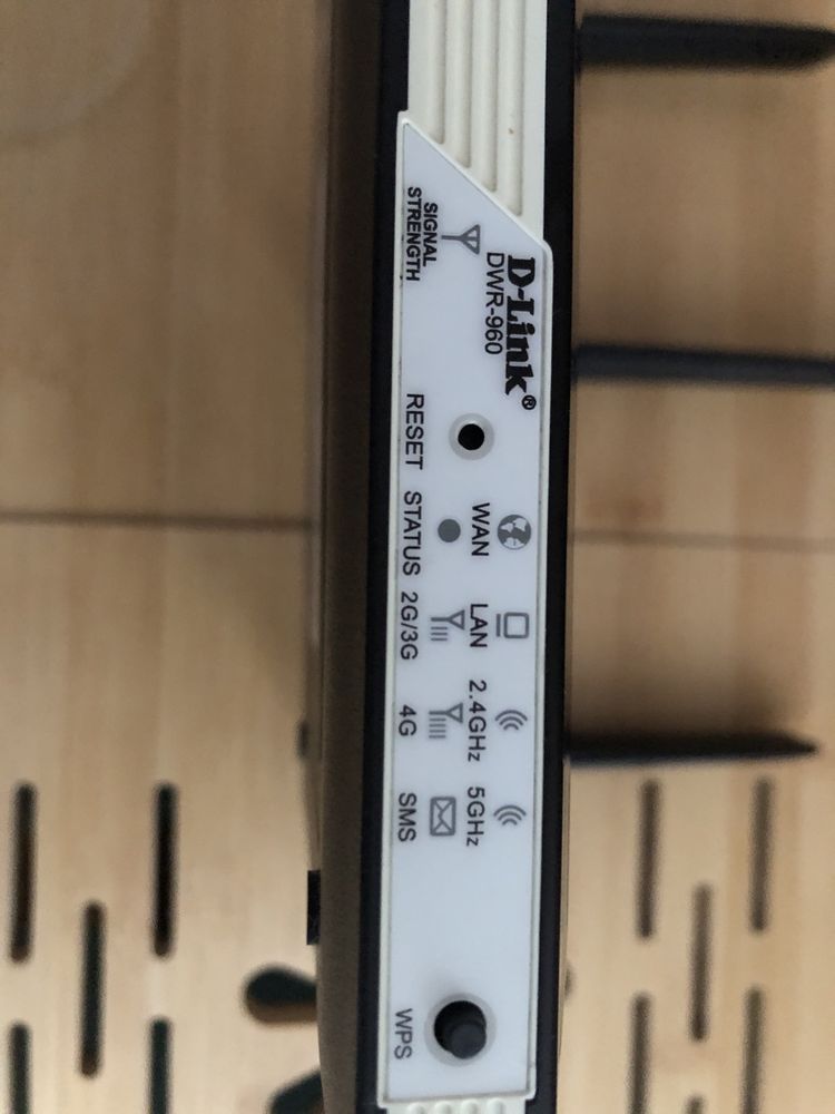 Router modem D-Link DWR-960 do LTE 4G na kartę SIM czarny Wwa/inpost