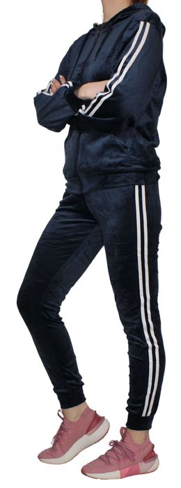 KOMPLET damski welurowy rozmiary od M-3XL