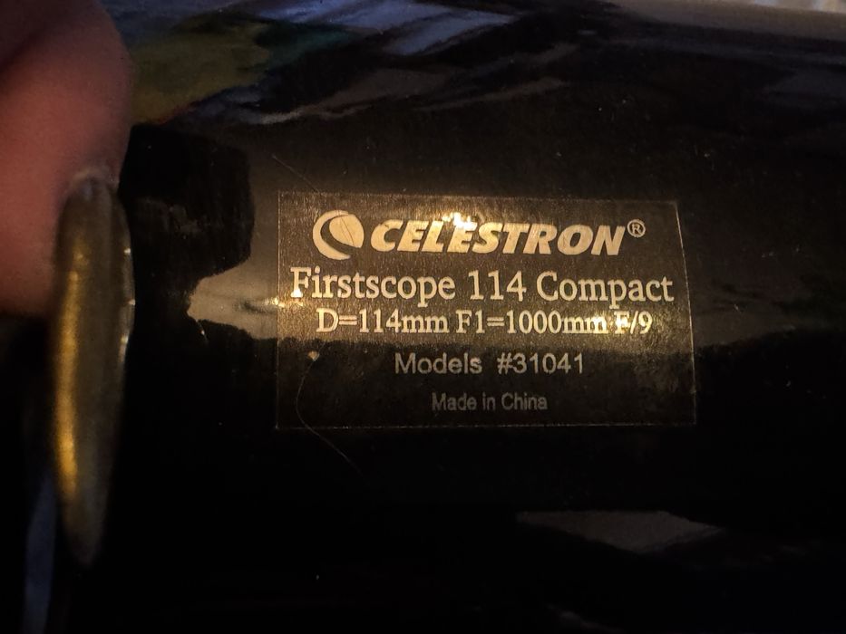 Telescópio Celestron Firstcope 114 Compact